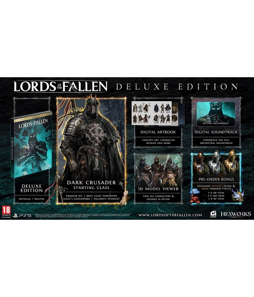 Lords of the Fallen Deluxe Edition (PS5, английская версия) Lords of the Fallen Deluxe Edition (PS5, английская версия)