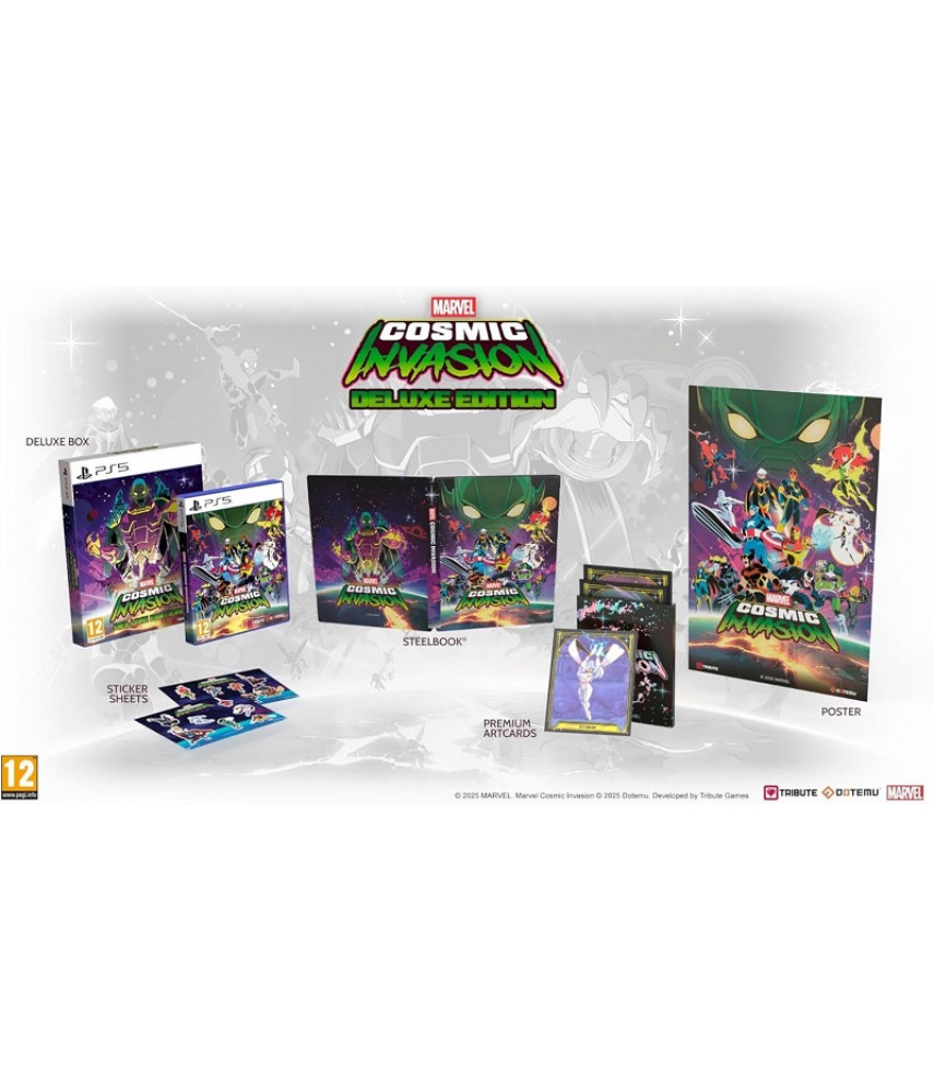 Игра MARVEL Cosmic Invasion Deluxe Edition (PS5, русские субтитры) 