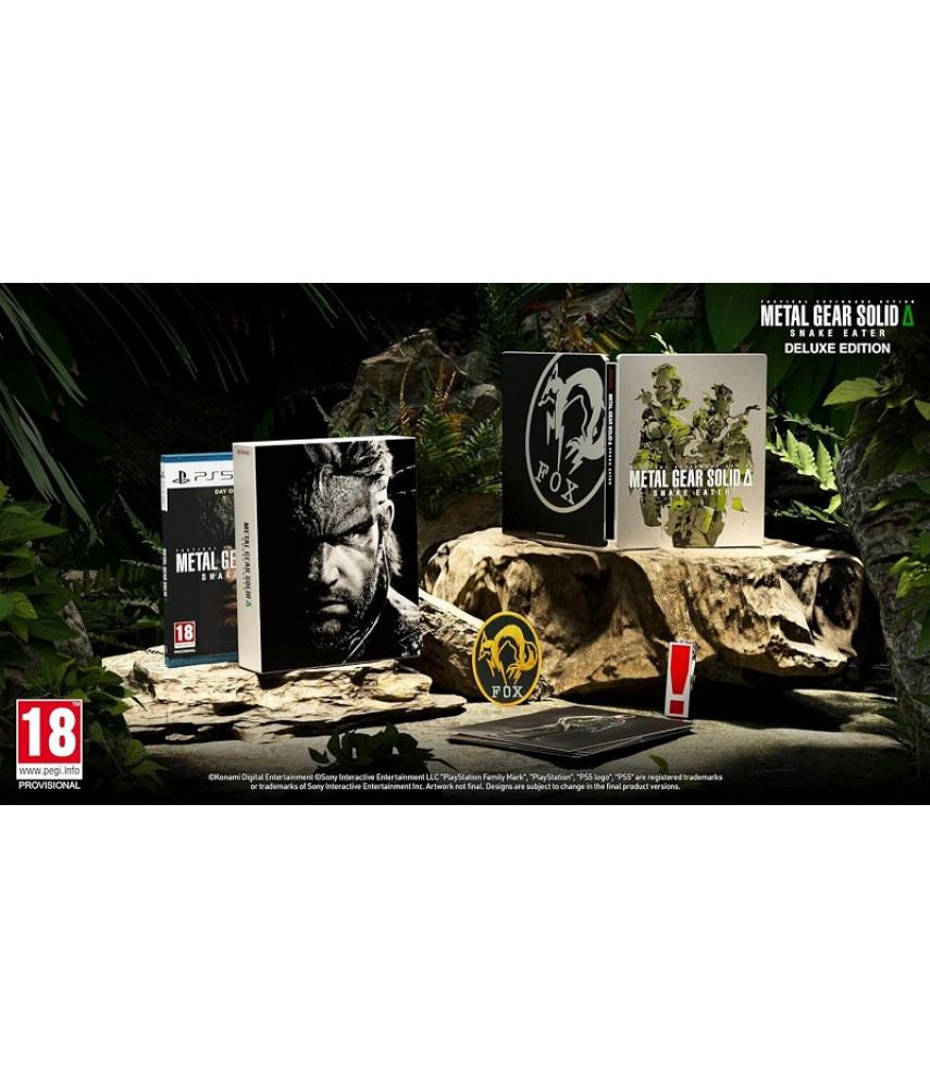 Игра Metal Gear Solid Delta Snake Eater Deluxe Edition для PlayStation 5 (PS5, русские субтитры) 