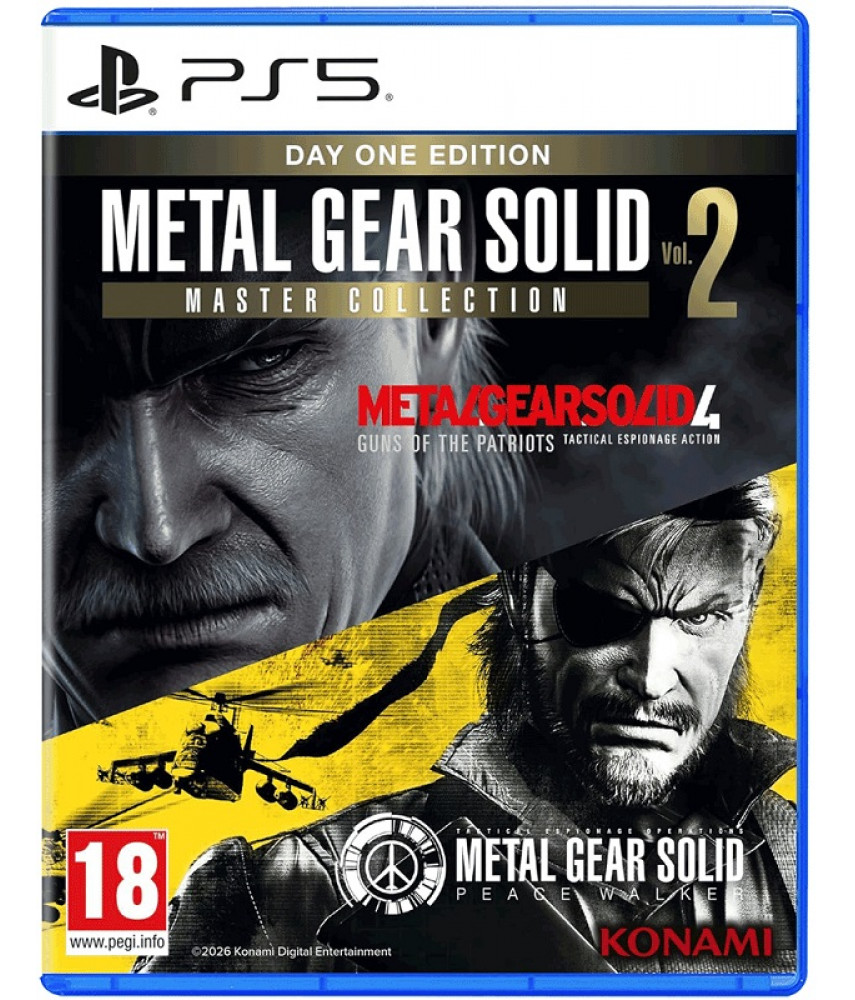 Metal Gear Solid Master Collection Vol. 2 Day One Edition (PS5, английская версия)
