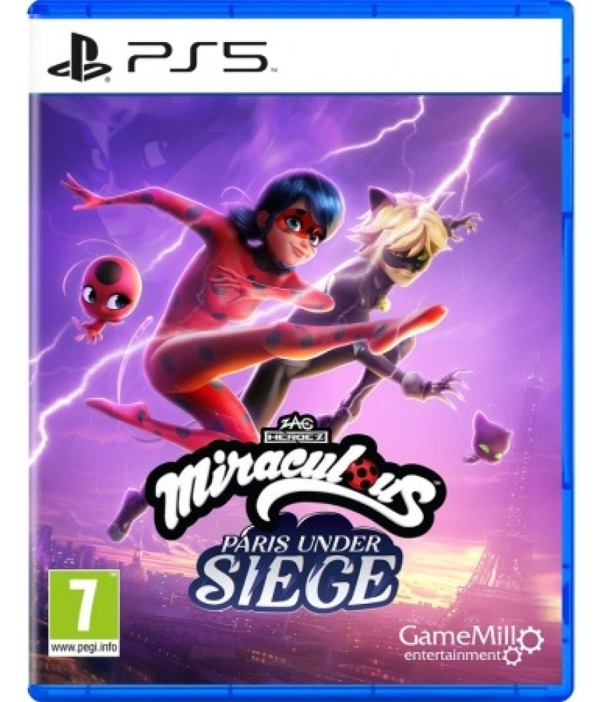 Игра Miraculous: Paris Under Siege (PS5, английская версия) 