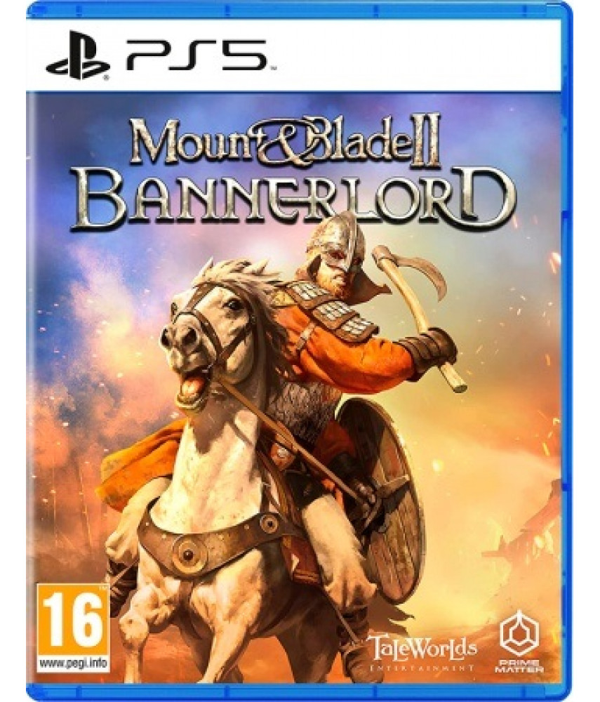 Игра Mount and Blade II Bannerlord для PlayStation 5. Меню и субтитры на русском языке.