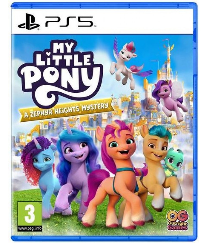 Игра My Little Pony: A Zephyr Heights Mystery для PlayStation 5 (английская версия)