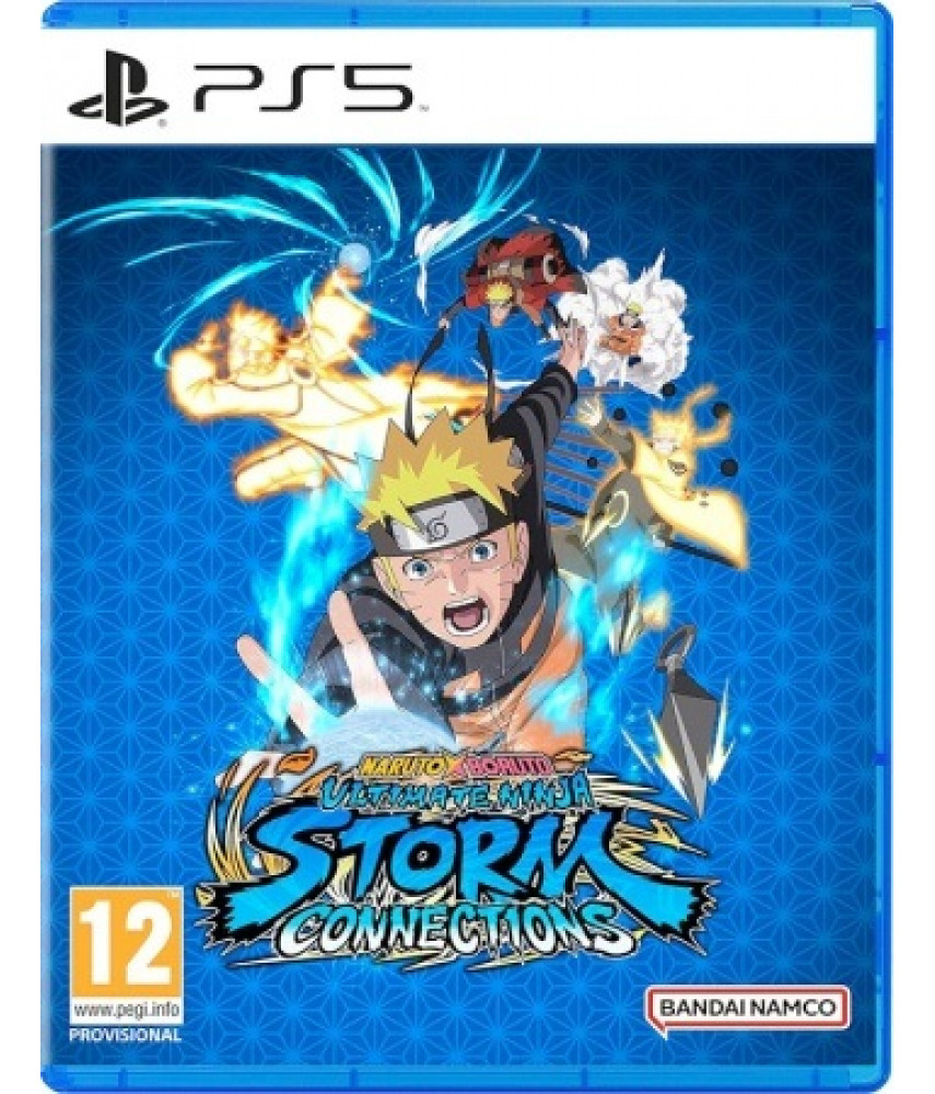 Диск Naruto X Boruto Ultimate Ninja Storm Connections для PlayStation 5. Меню и субтитры на русском языке.