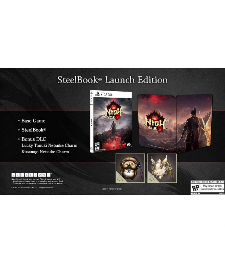 Игра Nioh 3 Steelbook Launch Edition (PS5, русские субтитры)