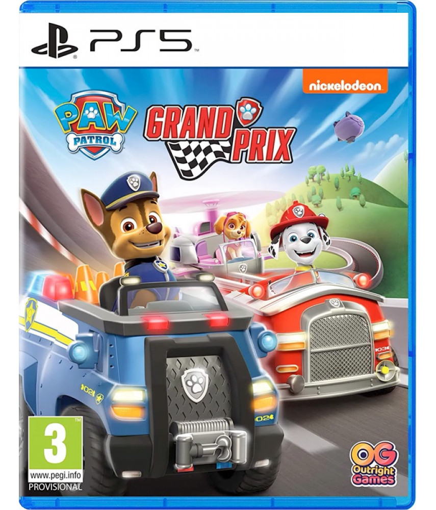PAW Patrol: Grand Prix (PS5, английская версия)