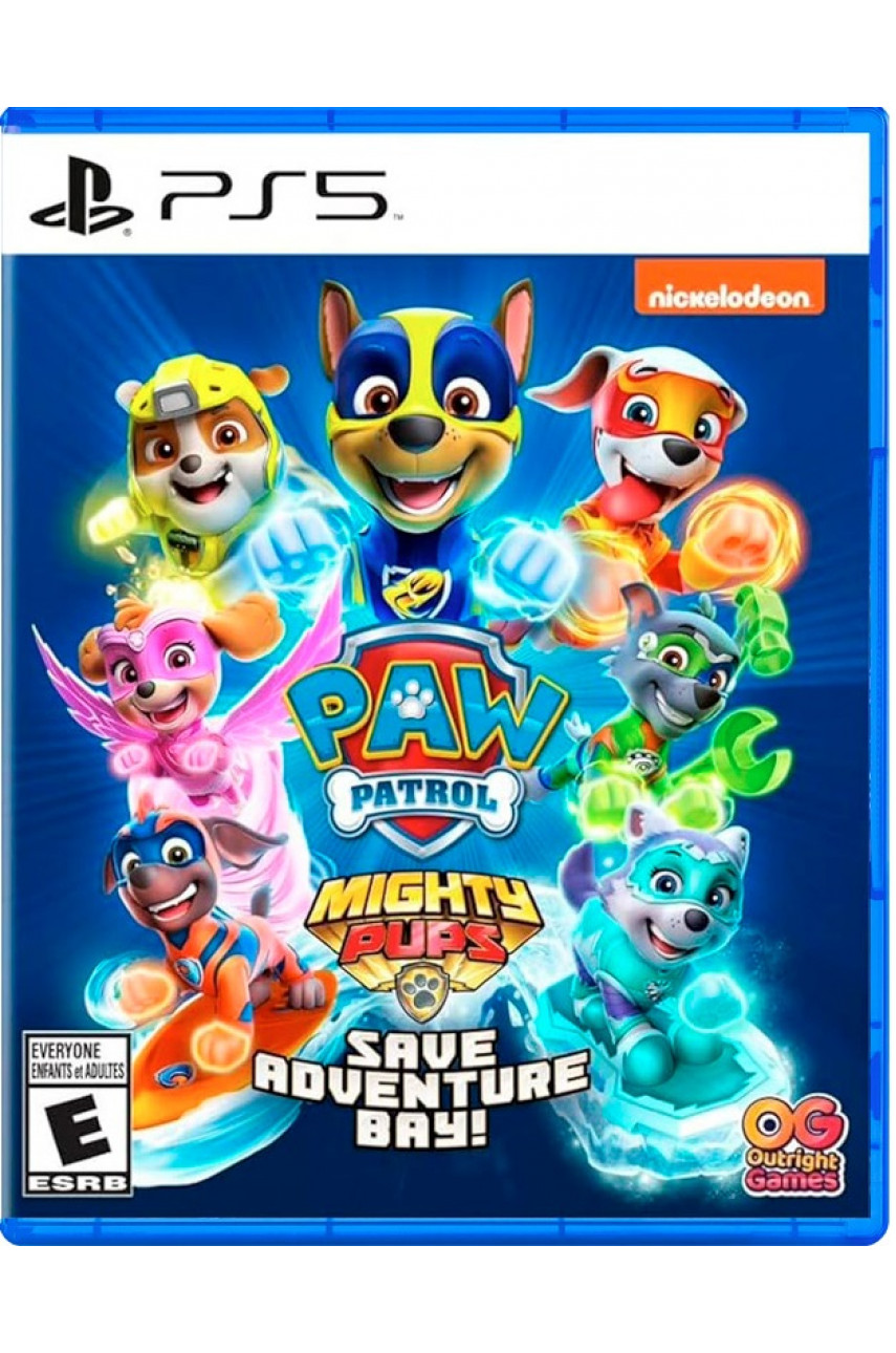 PAW Patrol: Mighty Pups Save Adventure Bay (PS5, английская версия)
