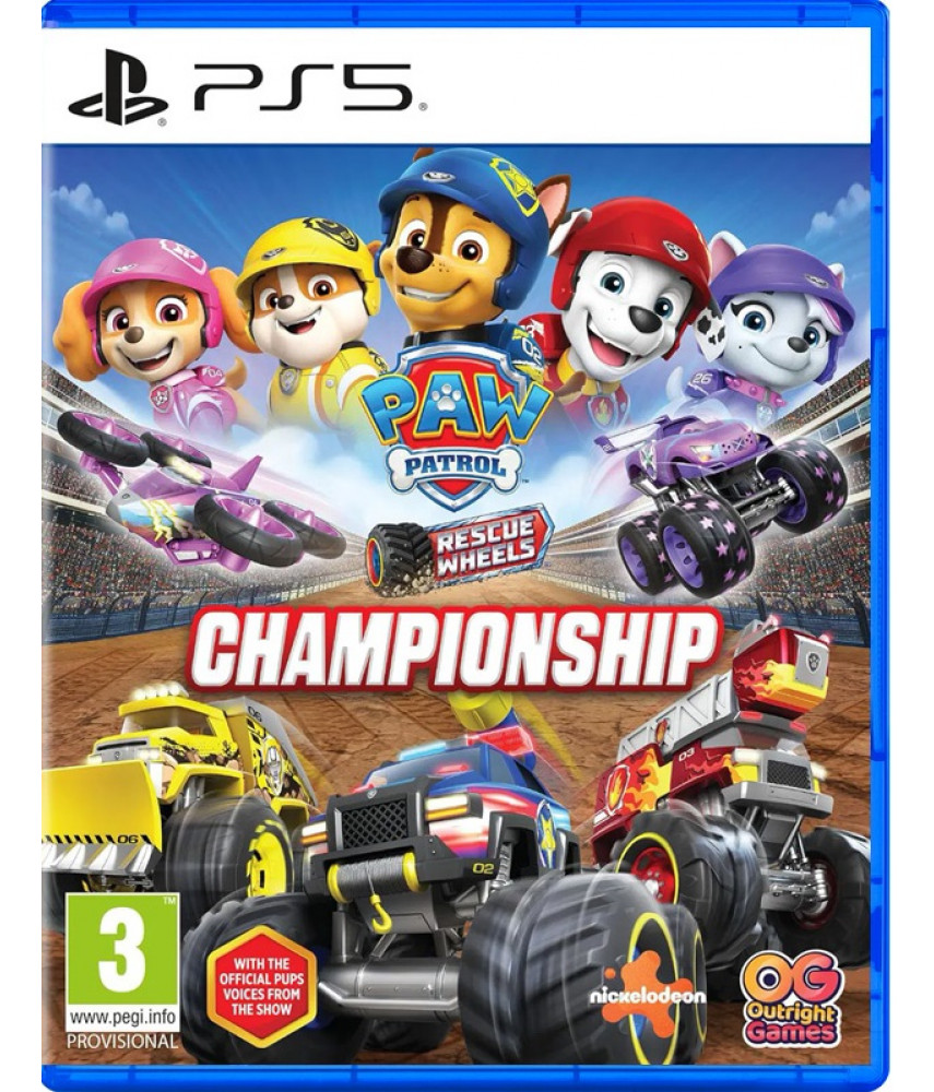 PAW Patrol: Rescue Wheels Championship (PS5, английская версия)