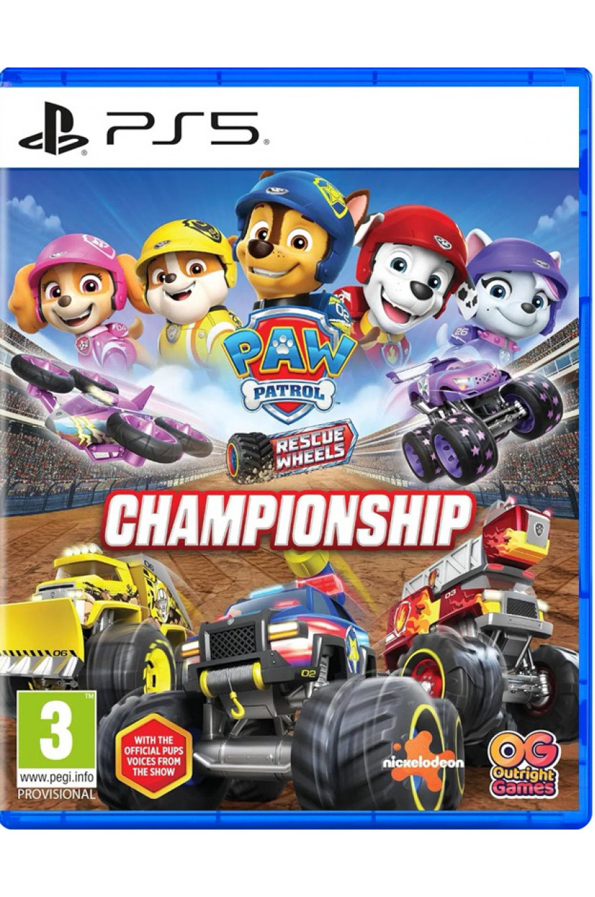 PAW Patrol: Rescue Wheels Championship (PS5, английская версия)