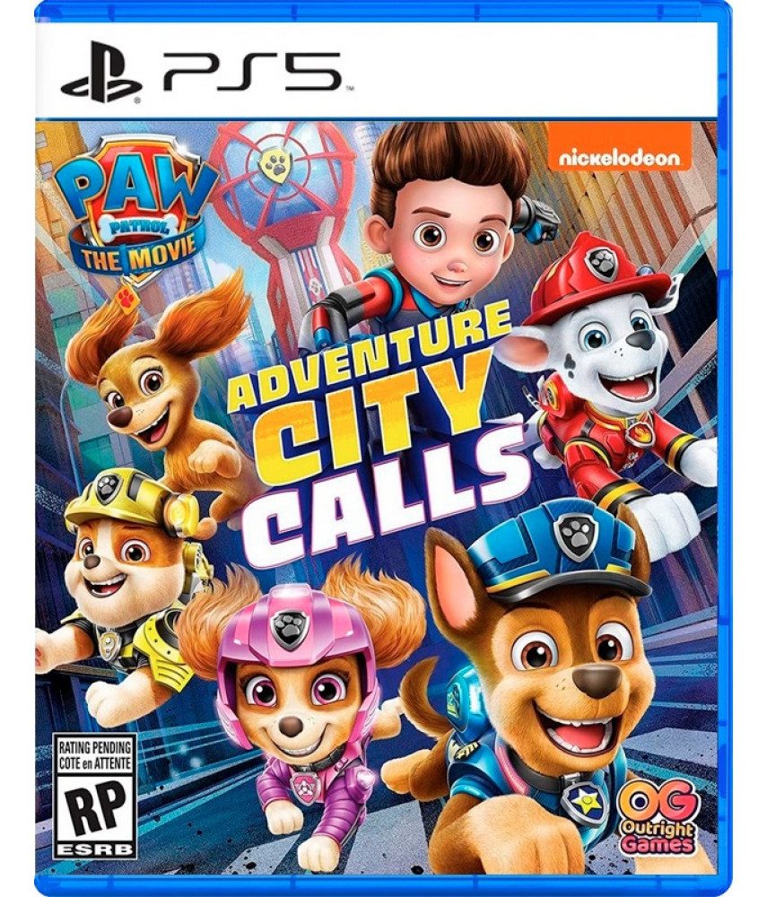 PAW Patrol The Movie: Adventure City Calls (PS5, английская версия)