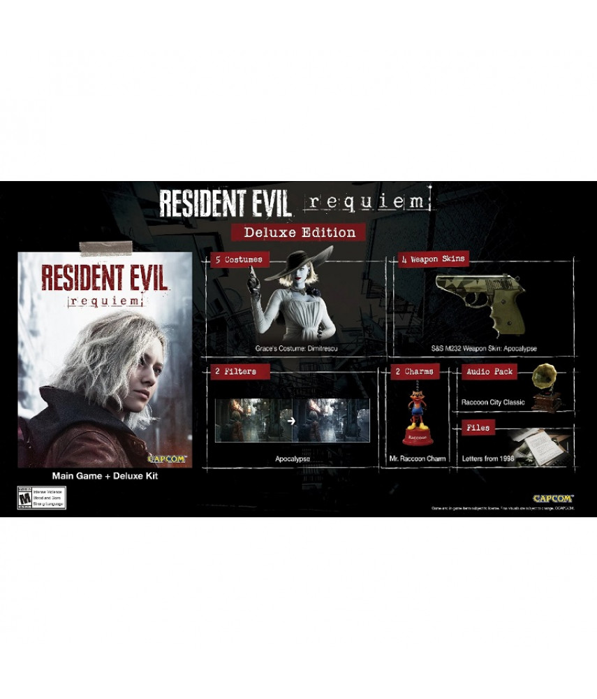 Игра Resident Evil 9 Requiem Deluxe Edition (PS5, русская версия) Игра Resident Evil 9 Requiem Deluxe Edition (PS5, русская версия)
