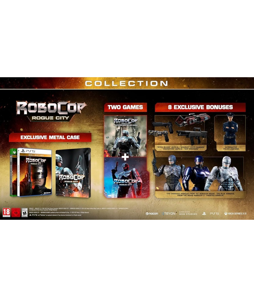 Игра RoboCop: Rogue City Collection (PS5, русские субтитры)