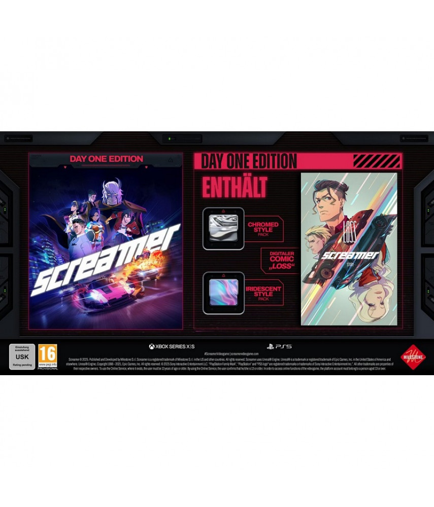 Игра Screamer Day One Edition (PS5, английская версия)