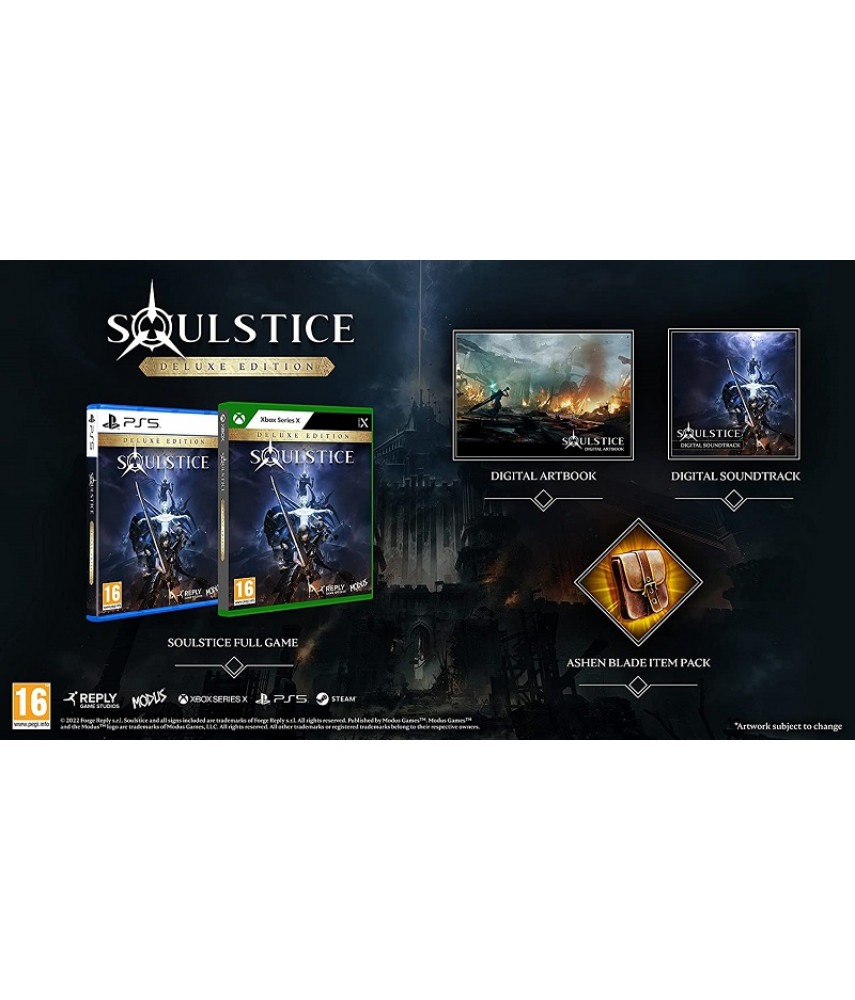 Игра Soulstice: Deluxe Edition для PlayStation 5 (PS5, русские субтитры) 