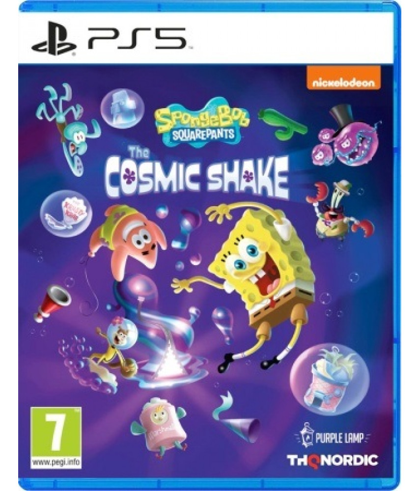 Игра SpongeBob SquarePants: The Cosmic Shake для PlayStation 5. Меню и  субтитры на русском языке.