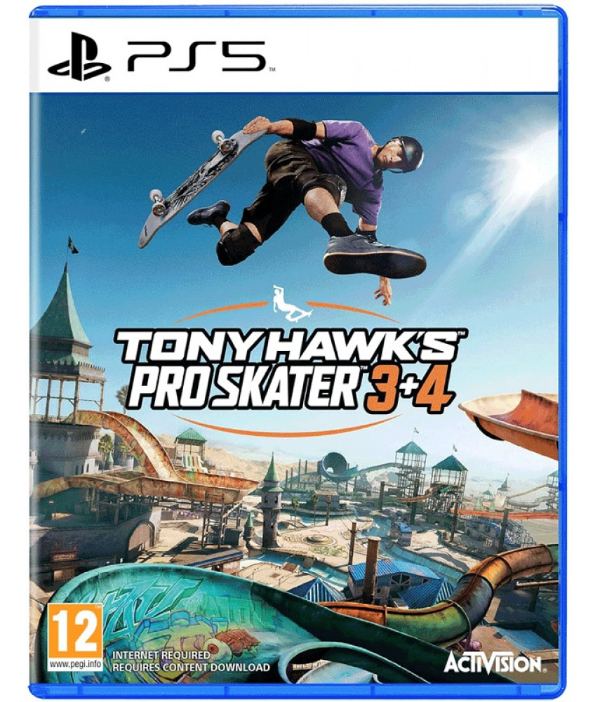 Игра Tony Hawk's Pro Skater 3 + 4 (PS5, английская версия)