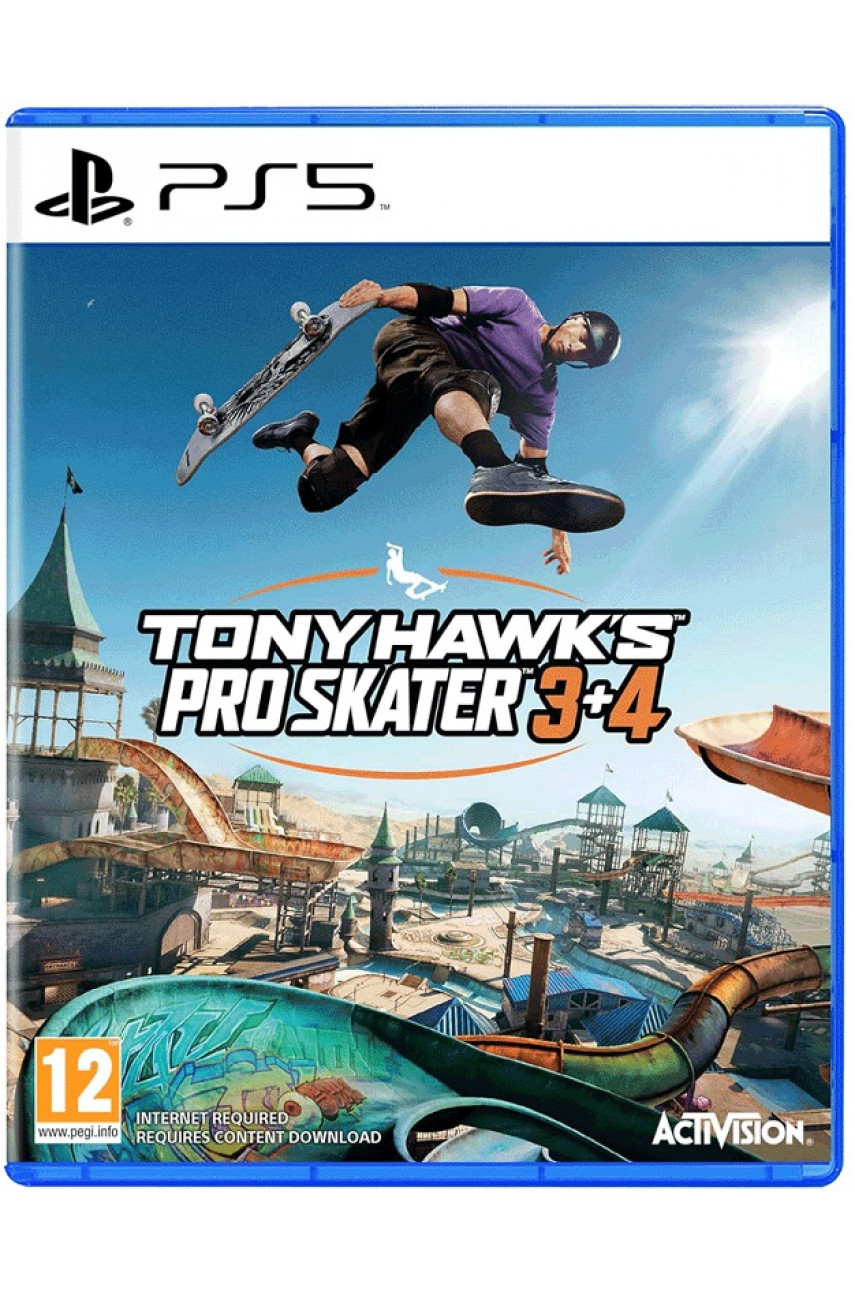 Tony Hawk's Pro Skater 3 + 4 (PS5, английская версия)
