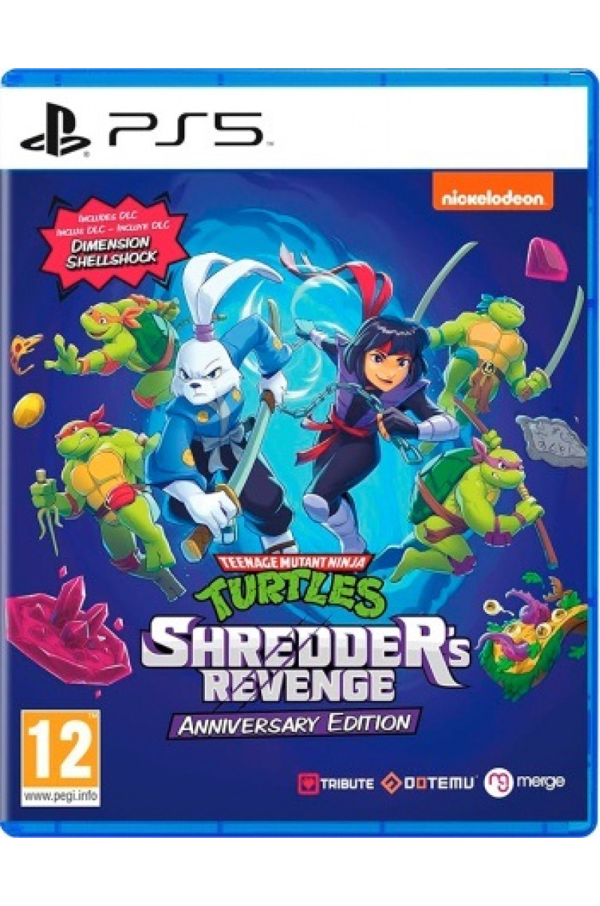 Teenage Mutant Ninja Turtles: Shredder's Revenge Anniversary Edition (PS5, английская версия)