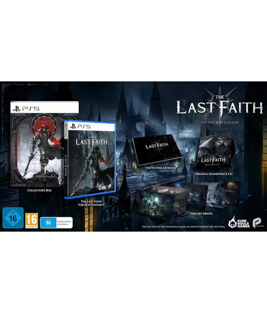 Игра The Last Faith: Nycrux Edition для PlayStation 5. Меню и субтитры на русском языке.