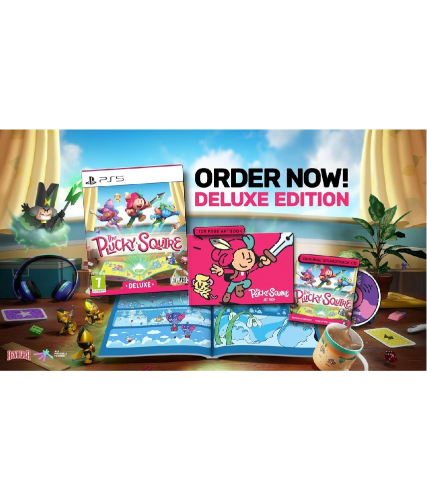 Игра The Plucky Squire. Deluxe Edition (PS5, русская версия)