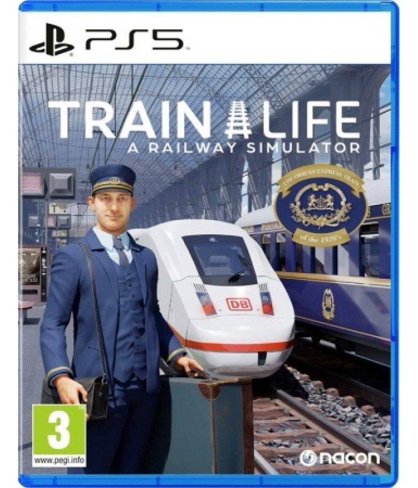 Игра Train Life: A Railway Simulator для PlayStation 5. Меню и субтитры на русском языке.