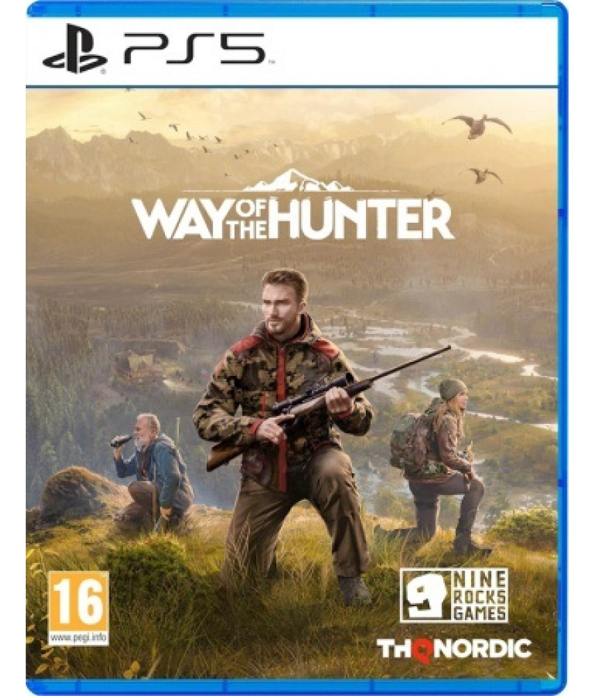 Игра Way of the Hunter для PlayStation 5. Меню и  субтитры на русском языке.