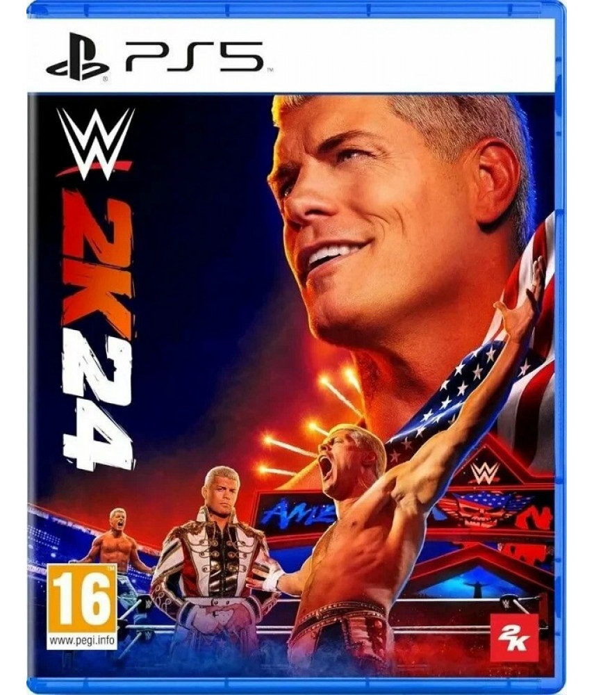 WWE 2K24 (PS5, английская версия) 