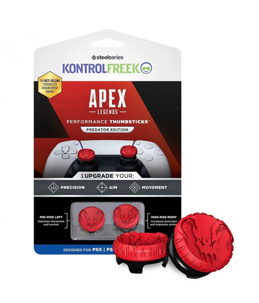 Насадки на стики KontrolFreek Apex Legends: Predator Edition для PS4 / PS5