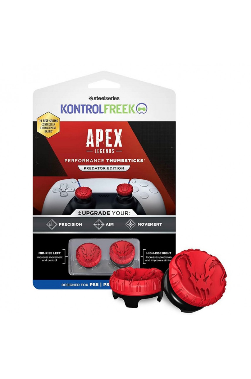 Насадки на стики KontrolFreek Apex Legends: Predator Edition для PS4 / PS5