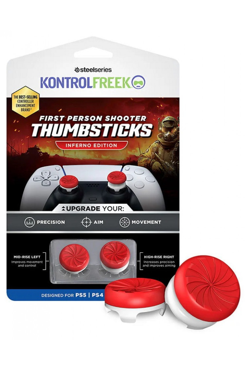 Насадки на стики KontrolFreek FPS Inferno Edition (PS4/PS5)