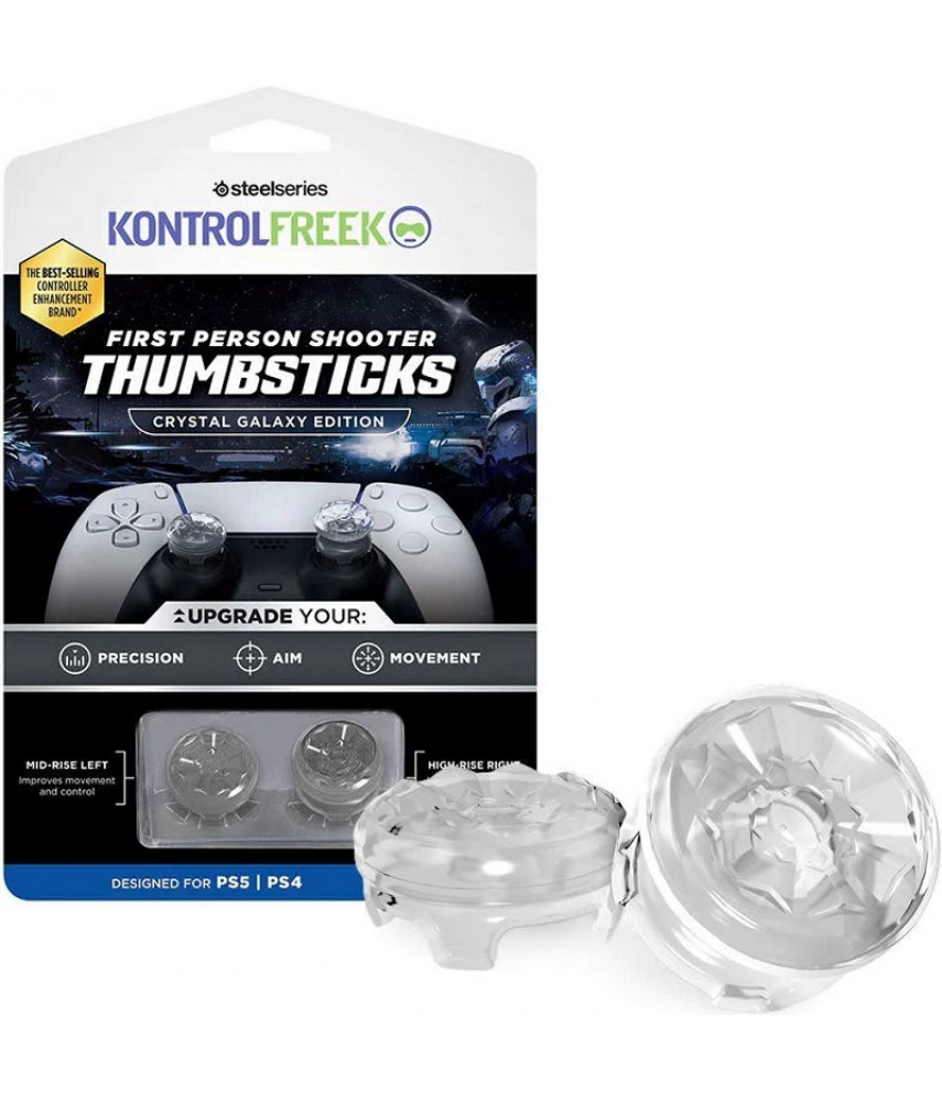 Насадки на стики KontrolFreek Crystal Galaxy Edition для PS4 / PS5 Насадки на стики KontrolFreek Crystal Galaxy Edition для PS4 / PS5