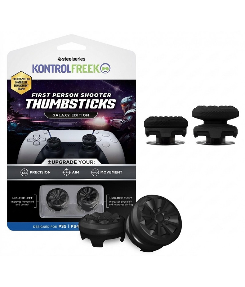 Насадки на стики KontrolFreek Galaxy Edition (Black) для PS4 / PS5