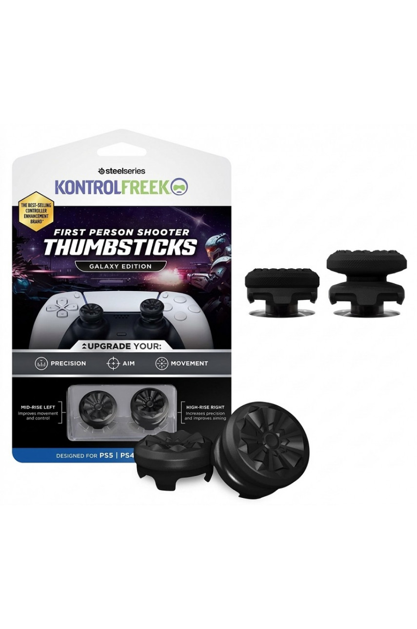 Насадки на стики KontrolFreek Galaxy Edition (Black) для PS4 / PS5
