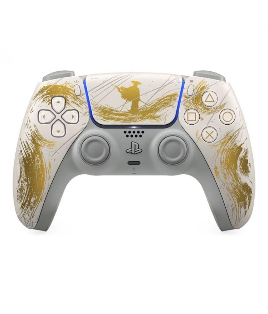 Геймпад PS5 DualSense Ghost of Yotei Gold Limited Edition Геймпад PS5 DualSense Ghost of Yotei Gold Limited Edition