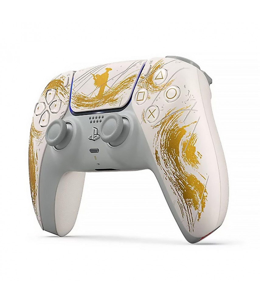Беспроводной геймпад PS5 DualSense Ghost of Yotei Gold Limited Edition для PlayStation 5 Беспроводной геймпад PS5 DualSense Ghost of Yotei Gold Limited Edition для PlayStation 5