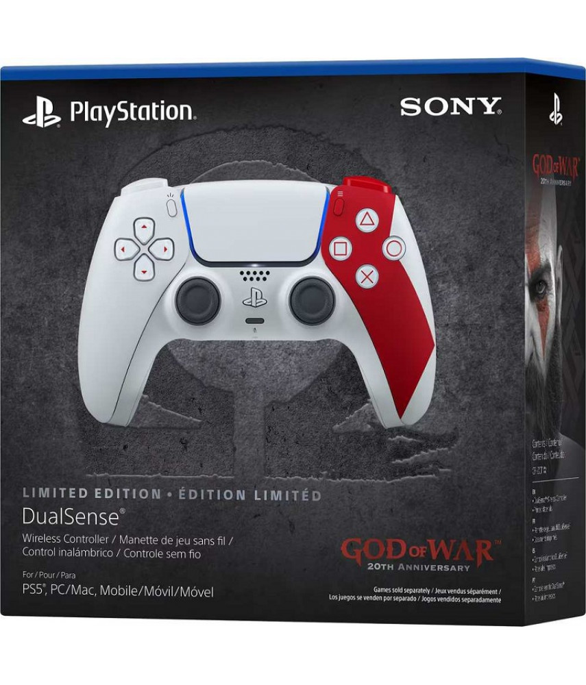 Геймпад PS5 Sony DualSense God of War 20th Anniversary Геймпад PS5 Sony DualSense God of War 20th Anniversary