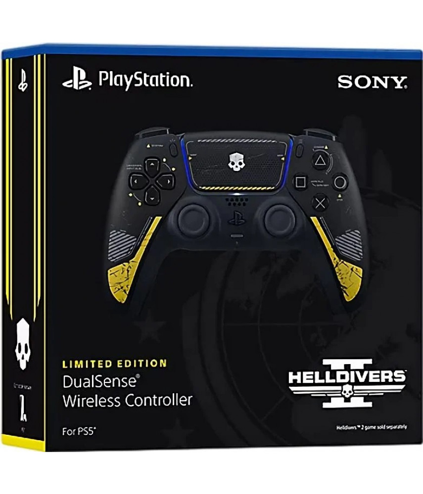 Беспроводной геймпад PS5 DualSense Helldivers 2 Limited Edition для PlayStation 5