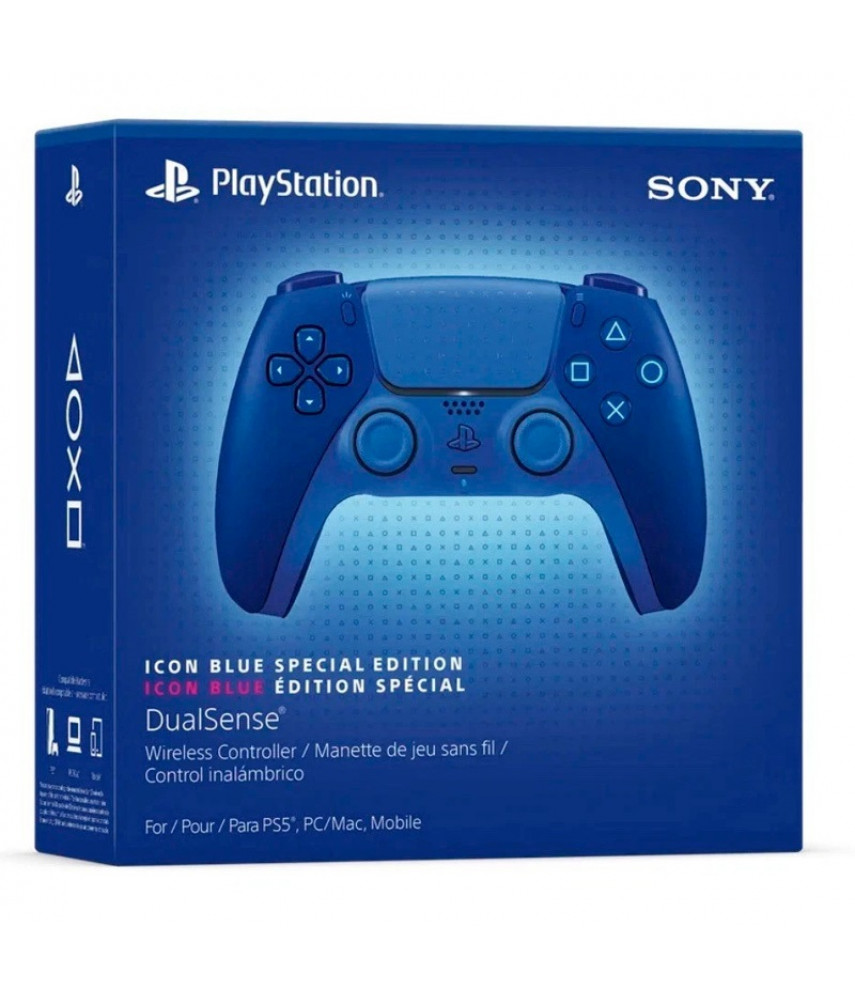 Геймпад PS5 DualSense Icon Blue Special Edition