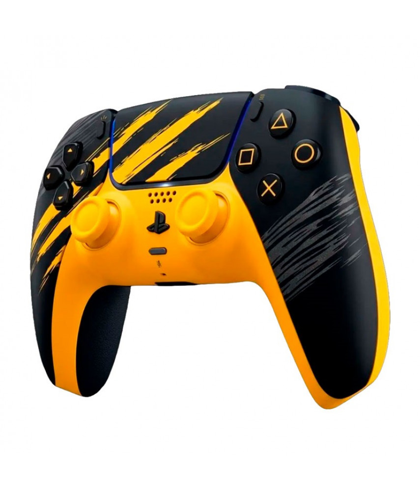 Беспроводной геймпад Sony DualSense Marvel’s Wolverine Battle Yellow Limited Edition для PS5