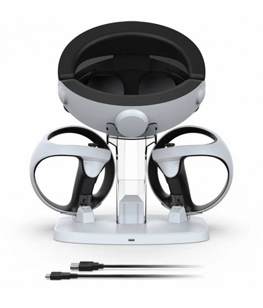 Зарядная станция для шлема виртуальной реальности PS VR2 (DOBE TP5-2517)