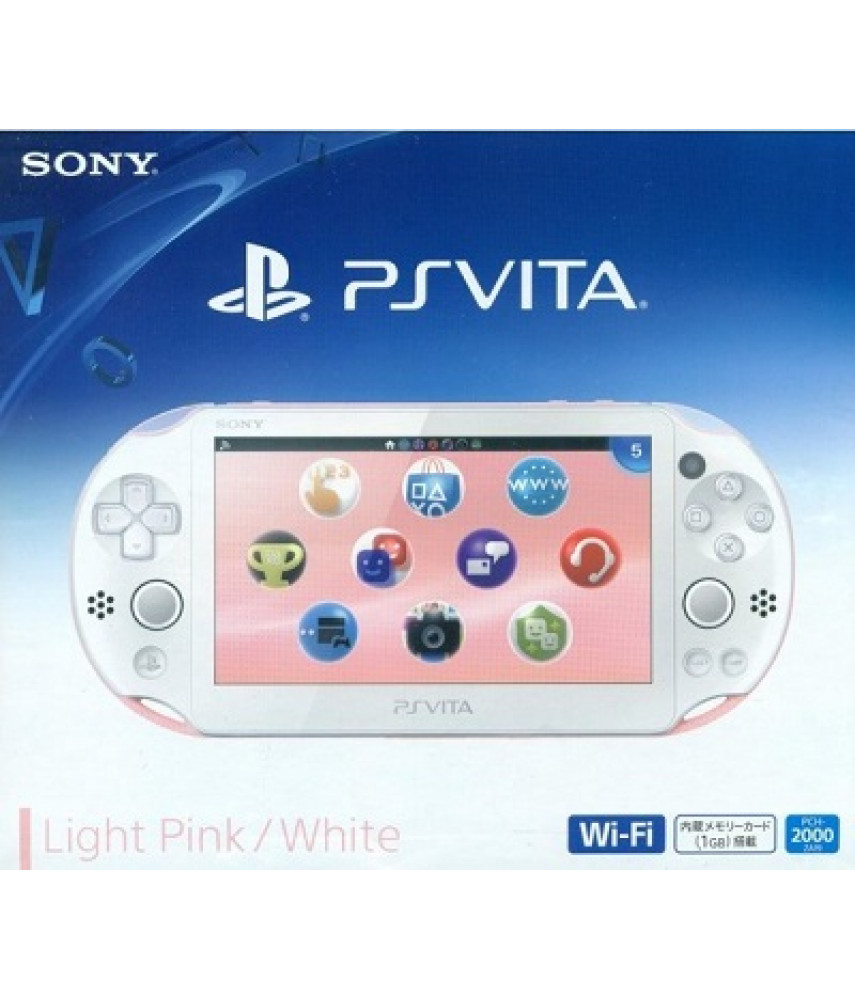 PS Vita Slim Wi-Fi White/Pink