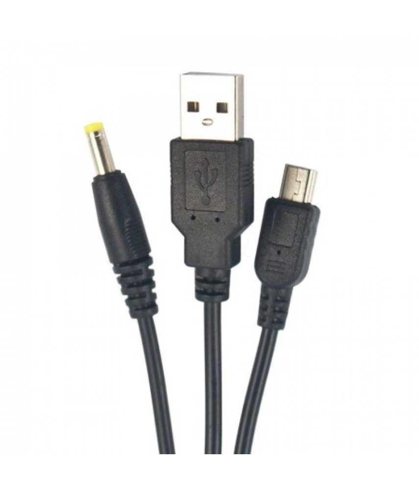 Кабель USB для PSP 2в1 (зарядка и передача данных)