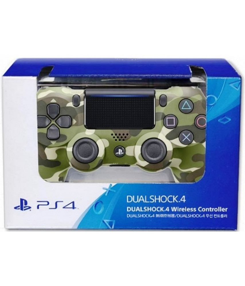 Геймпад Sony DualShock 4 v2 CUH-ZCT2E Green Camouflage