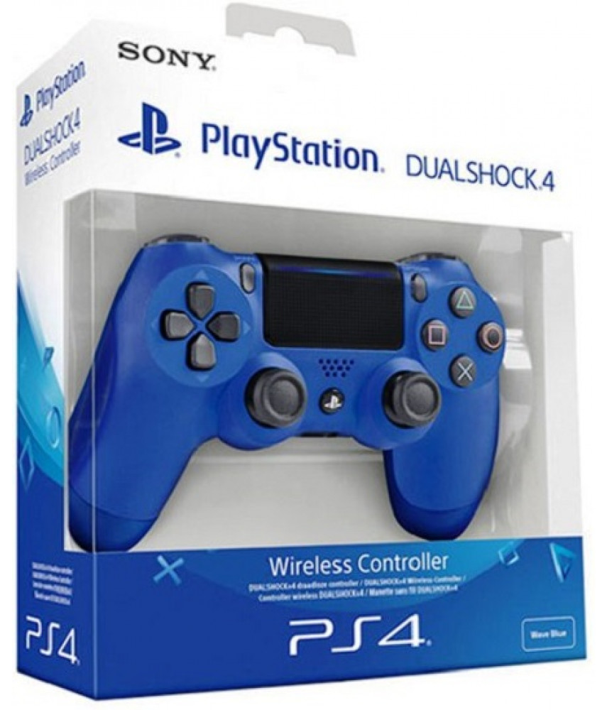Геймпад Sony DualShock 4 v2 CUH-ZCT2E синий