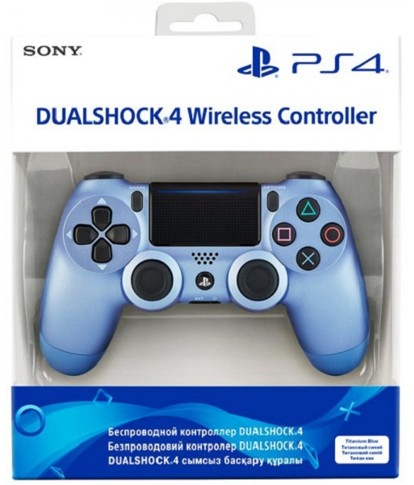 Геймпад Dualshock 4 v2 Titanium Blue (PS4)