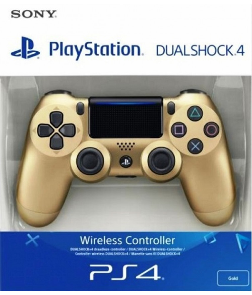 Геймпад Sony DualShock 4 v2 CUH-ZCT2E Gold 
