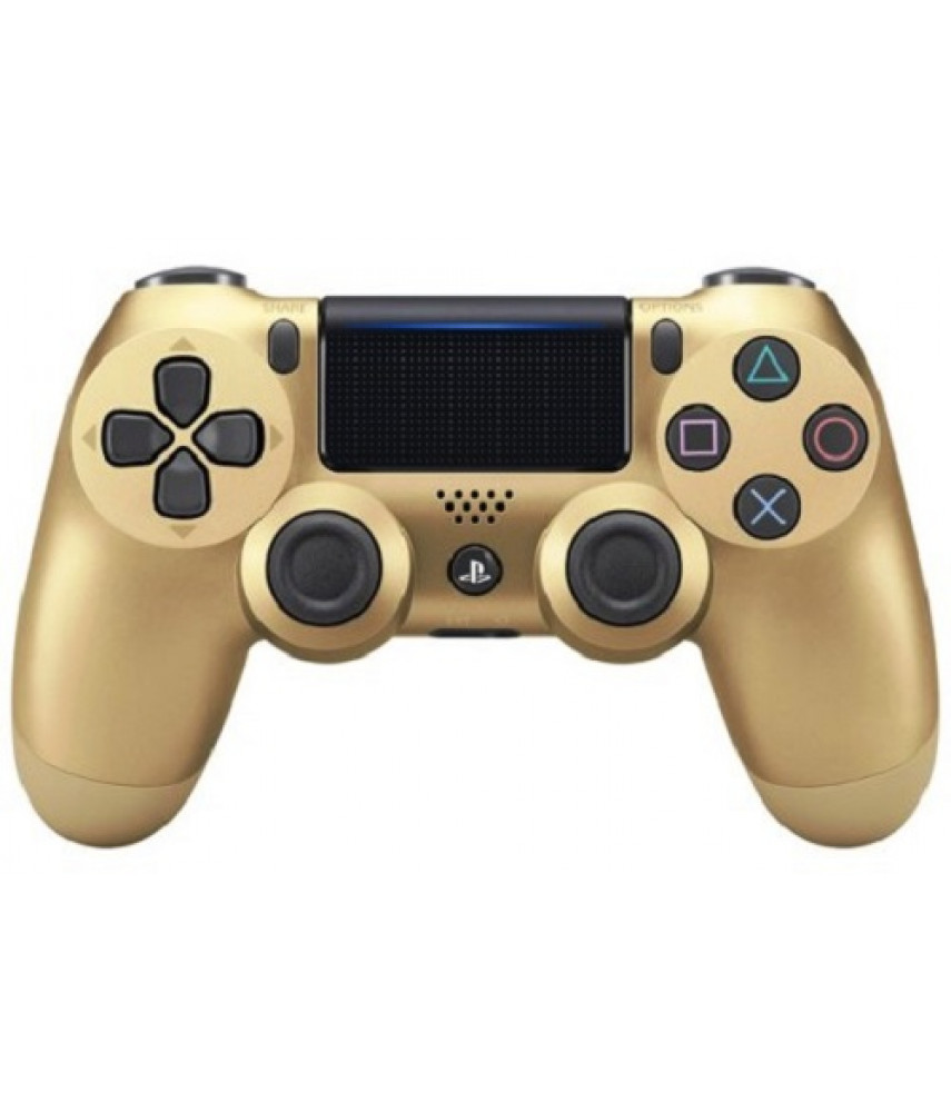 Геймпад DualShock 4 v2 Gold - беспроводной джойстик для PS4 (золотой)