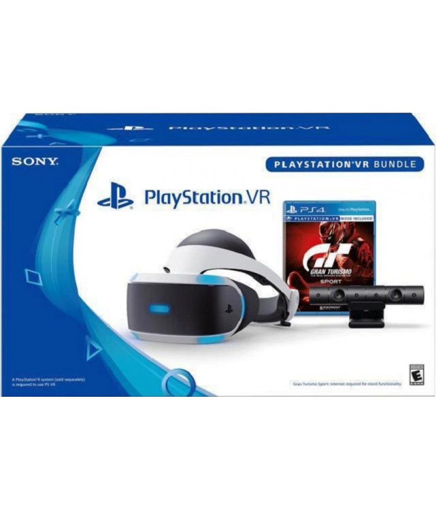 Sony PlayStation VR Шлем + камера + игра VR Gran Turismo Sport