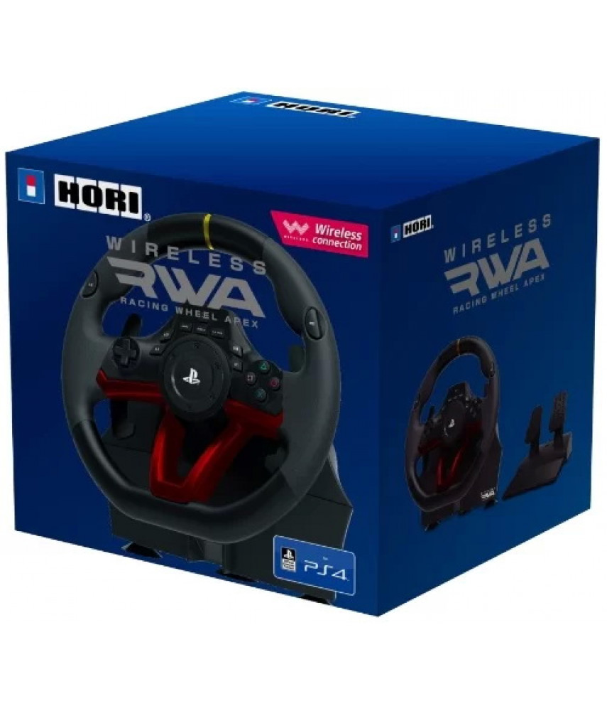 Руль HORI Wireless Racing Wheel Apex для PS3/PS4