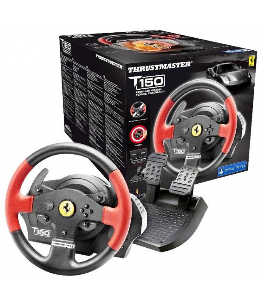 Руль Thrustmaster T150 Ferrari Wheel Force Feedback PS3/PS4/PC